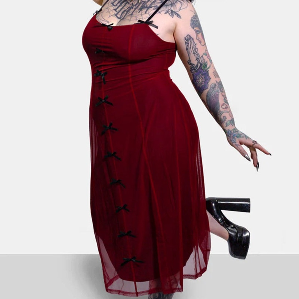 Forest Ink Valentina Midi Dress sz 2XL